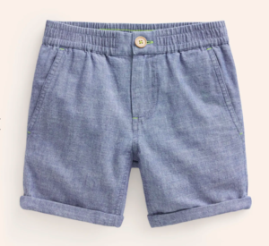 boys chambray shorts