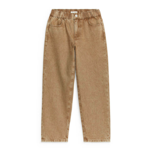 brown denim kids jeans