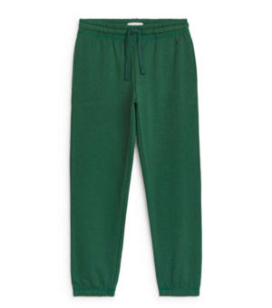 dark green terry sweatpants