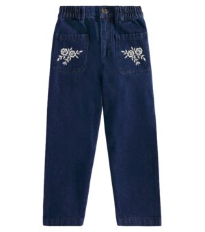 girls embroidered jeans