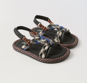 kids cord sandals