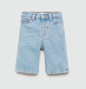 kids culotte jean shorts