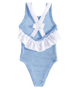 kids ruffled swimsuit