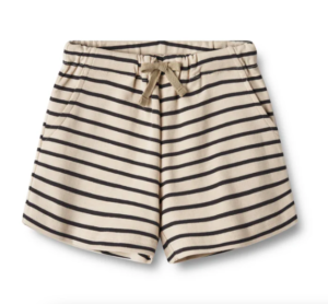 kids striped jersey shorts