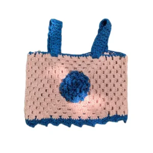 flower knitted top