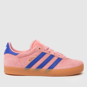 pink girls adidas gazelles