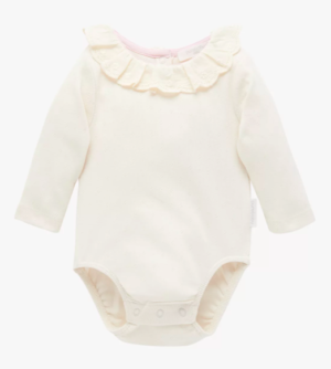 pointelle baby bodysuit