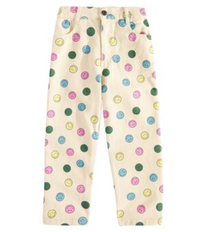 smiley face pants
