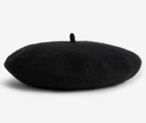 girls black beret