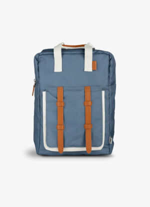 blue backpack