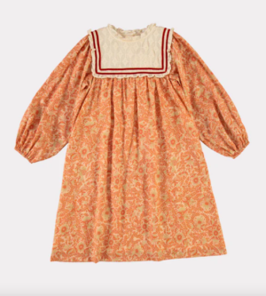 antique floral dress