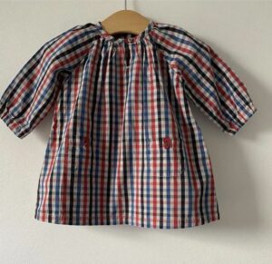 baby girl check dress
