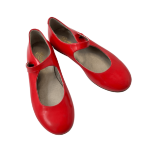 bonpoint red mary jane shoes