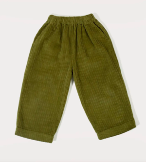 green cord trousers