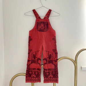 vintage corduory kids dungarees