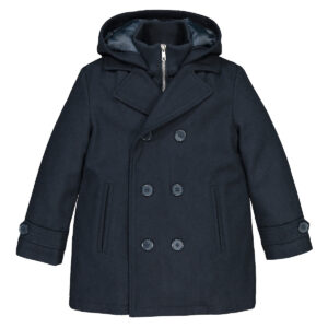 boys warm navy peacoat