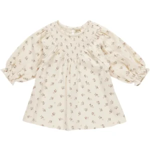 floral smocked dress