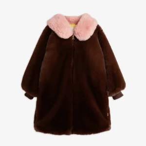 kids faux fur coat