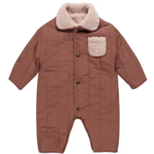shearling reversible jumpsuit