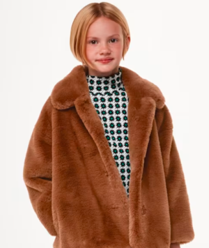 teddy faux fur coat