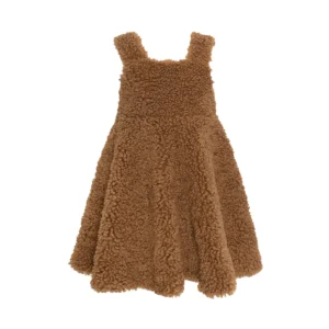 teddy pinafore dress