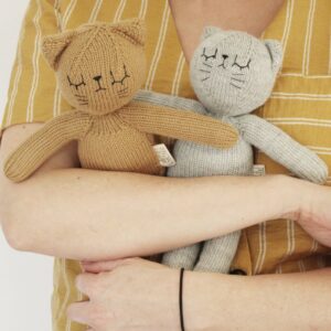 knitted cat