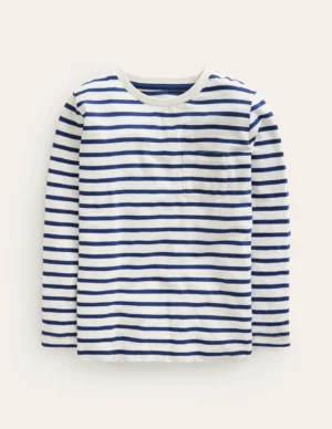 kids breton striped top