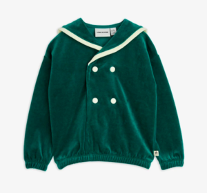 kids velour sweatshirt