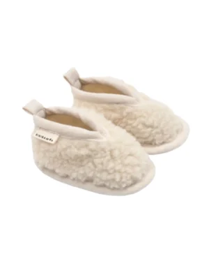 sheepskin wool baby booties