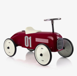 red ride on car