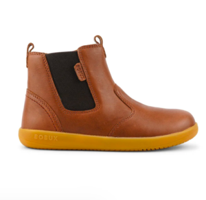 tan kids chelsea boots