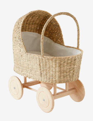 wicker pram for dolls