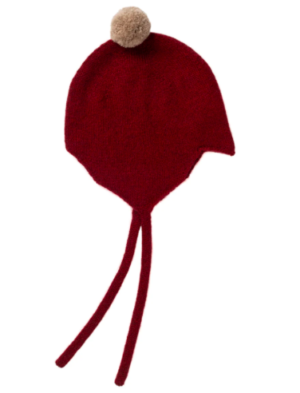 cashmere baby bonnet