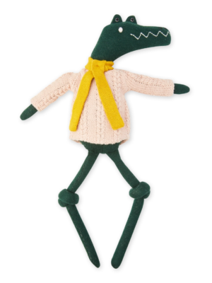 crocodile knitted ragdoll