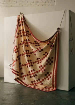 geo patchwork throw