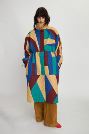 patchwork coat