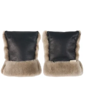 sheepskin buggy mittens