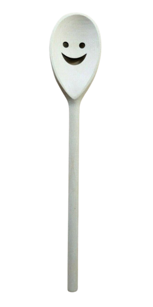 smiley face spoon