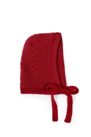 baby bonnet red