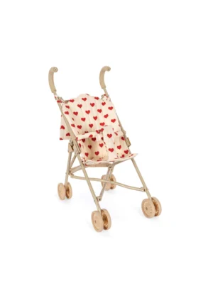 heart doll stroller
