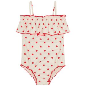 heart print swimsuit