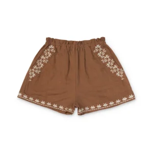 brown paperbag shorts