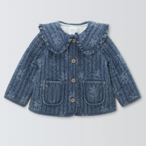 baby denim collar jacket