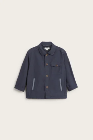 kids blue overshirt