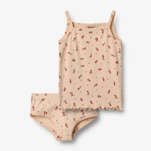 kids floral underwear set