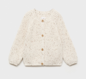 knitted baby cardigan