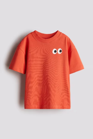 orange eyes t-shirt