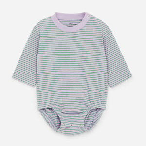 striped baby bodysuit