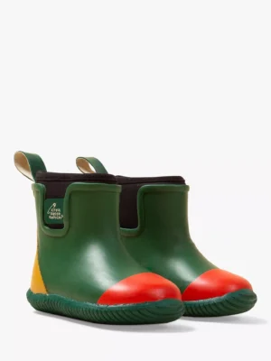 toddler green ankle wellies