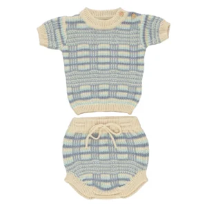 vintage style baby knit set